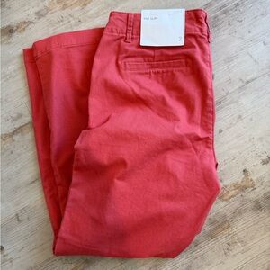 Women’s Red Slim Fit Pants Loft